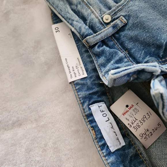 Nwt loft jeans - Picture 3 of 3